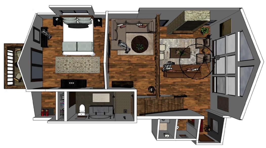 Chic Retreat Indoor Outdoor Fireplace, Private Jacuzzi, Great Location! เอสเทสพาร์ค ห้อง รูปภาพ